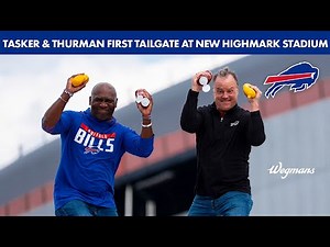 Buffalo Bills Legends Steve Tasker & Thurman Thomas Host First-Ever Tailgate At New Highmark Stadium