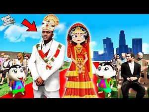 GTA 5 : Franklin Try To Escape From His Wedding in GTA 5 ! (GTA 5 mods)