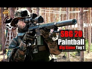 Hammer Farbschlacht beim SBG 20 Paintball Big Game Tag 1