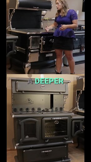 Refined design meets rustic purpose 🌿 A wood cookstove delivers artisan performance 🔥 culinary brilliance 🍞 and steady warmth 🏡 for the modern homeowner who wants more! #LuxuryLiving #Fire #Cooking #Lifestyle #HomeDesign #Preparedness #ModernHome #fblifestyle | Cookstove Queen