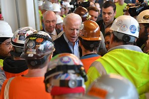 Biden tells autoworker he's 'full of s---' in tense gun rights argument