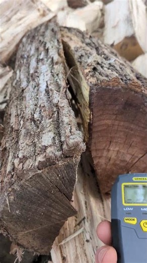 Using a moisture meter for firewood