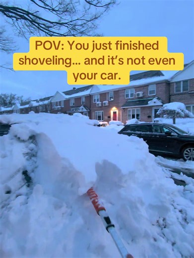 When Shoveling Snow Takes a Hilarious Turn