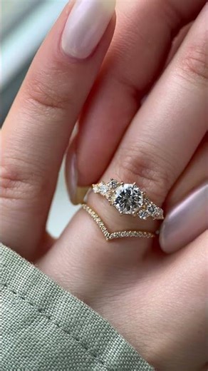 Vortex Ring: Octagon Cut Diamond Engagement Ring