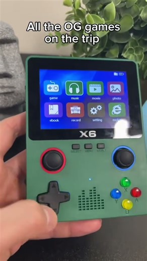 Play 15,000+ Retro Games on the X6 Console! #gameconsole #handheldfan