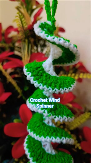 Crochet Wind Spinner #shorts #trending #trendingshorts #diy #homemade #crocheting #crochet