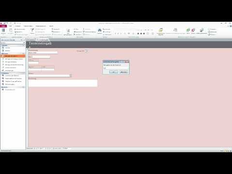Access Erste Schritte zum Erstellen einer kompletten Datenbank 2010 Tutorial deutsch