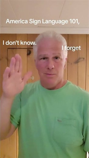 America Sign Language training content.