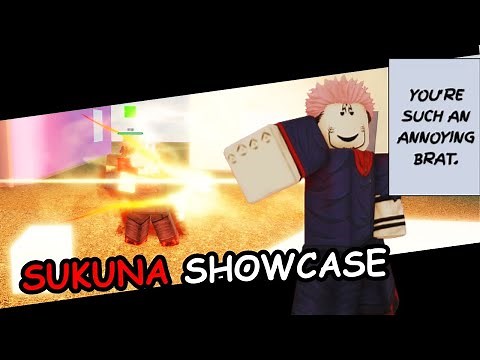 Sukuna Moveset Showcase | Jujutsu Shenanigans