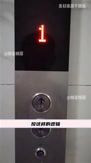 It turns out some people really do press the elevator buttons backwards. #elevator #unexpected