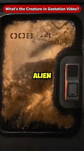 What's the Creature in Alien Earth Official Gestation Video? #Shorts #Facehugger #Xenomorph