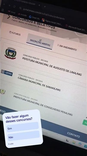 IMESO - CONCURSOS ABERTOS #imeso #concurso #concursospúblico #português #administrativo