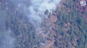 CALDOR FIRE | Here’s a look from LiveCopter 3 at how crews were attacking the Caldor Fire from the skies and what things looked like on the ground in El Dorado County on Tuesday afternoon. Get the latest: https://on.kcra.com/2WpNiSg | KCRA 3