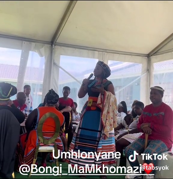 Umhlonyane, a Zulu traditional ceremony for girls.