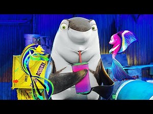 SHARK TALE Clips - "Gangster Shark" (2004)