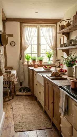 My Vintage Rustic Kitchen Tour | Heart of the Spring Cottage
