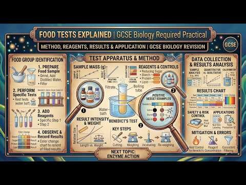 Food Tests Explained | GCSE Biology Required Practical