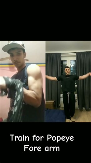 🔥Imran x akimbo 69 | train for popeye forearms 💪 insane arm workout #shorts #collab