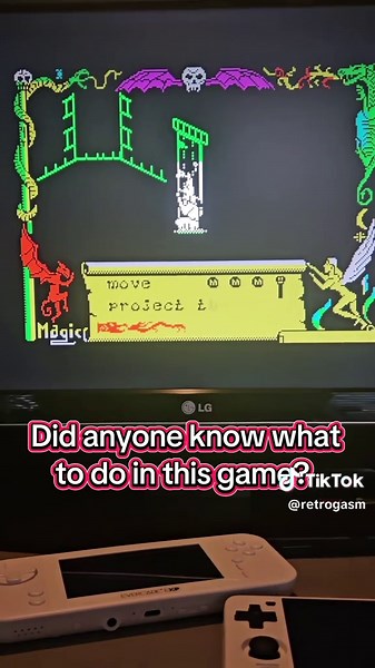 Played this game without knowing what I was doing. Nice control system. Do you remember this game? #sinclair #spectrum #Avalon #wizard #retro #retrogaming #retrocomputer #retrogamer #vintagegames