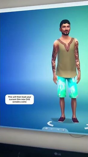 How To Edit Townies In Create A Sim CAS | Sims 4 Cheats | #shorts #tutorials #sims4 #nocc #thesims