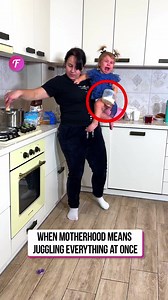35K views · 34 reactions | Motherhood Chaos: Juggling Tasks with Crying Toddler | Tips & Tricks | Facebook