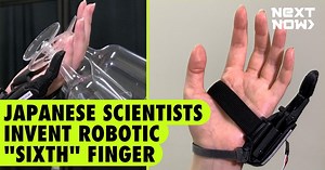 Japanese scientists develop robotic 'sixth finger' for human augmentation