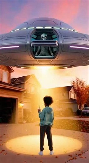 UFO Carpool Pickup at Sunset | Epic & Funny Cinematic Short