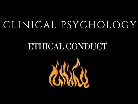 Clinical Psychology: Episode 5- Ethical Code