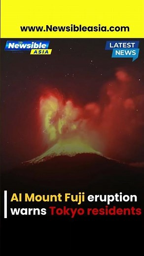 Mount Fuji Eruption Simulation: Japan’s AI Warns Tokyo of Catastrophic Disaster