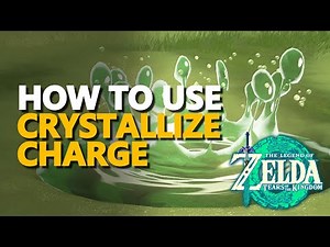 How to use Crystallized Charge Zelda Tears of the Kingdom