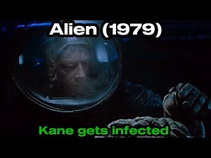 Alien (1979) Kane gets infected