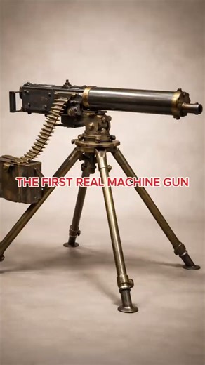 The First True Machine Gun in History