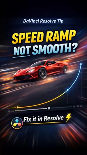 Smooth Speed Ramping In Davinci Resolve