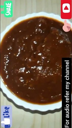 Dates chutney | how to make pani puri sweet chutney | khajur chutney | dates chutney recipe
