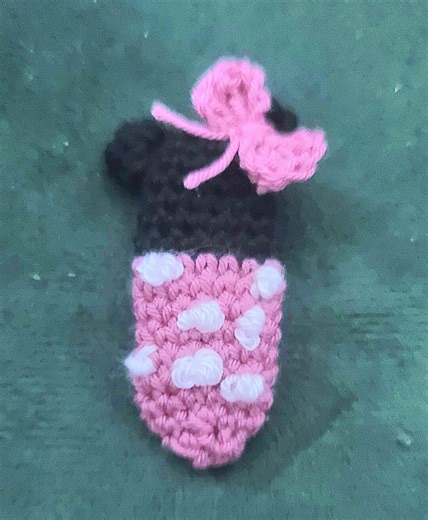 Minni Fidget, Crochet Mouse Toy, Click-clack Stress Relief, Handmade Mini Amigurumi - Etsy Canada