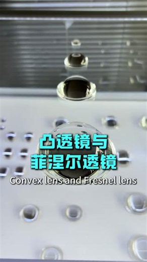带大家认识凸透镜与菲涅尔透镜的区别#菲涅尔透镜 #凸透镜 #车灯 #商照 #户外照明