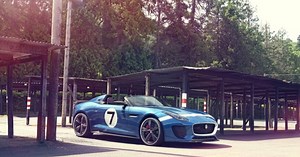 Jaguar Project 7 is a Retro-Styled Single-Seater F-Type