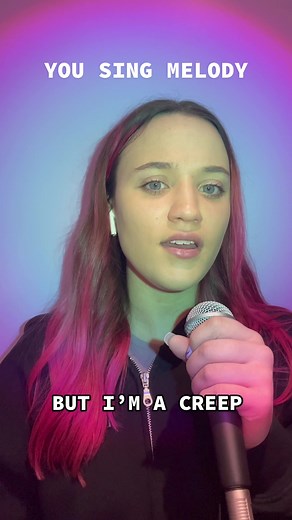 Sing and Harmonize With Me: Creep Harmony Duet