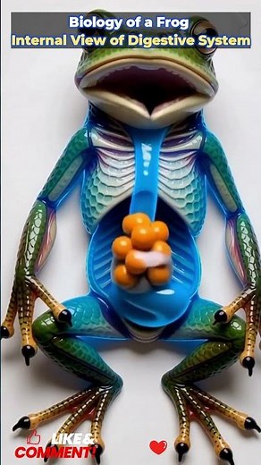 #froganatomy #digestivesystem #biologyeducation