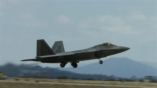13K views · 859 reactions | U.S. Air Force F-22 Raptor Demonstration Team perform during the 2025 Marine Corps Air Station Miramar Air Show | US Military Videos | Facebook