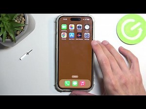 How to Insert SIM Card on iPhone 15 Pro - Locate SIM Tray