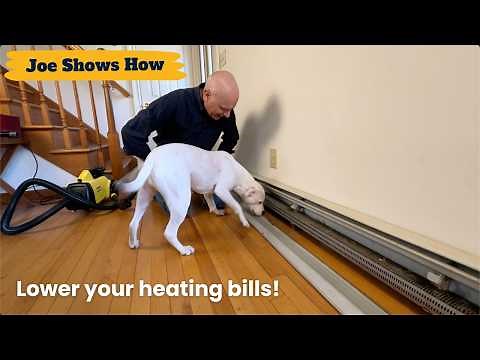 How to clean baseboard heaters