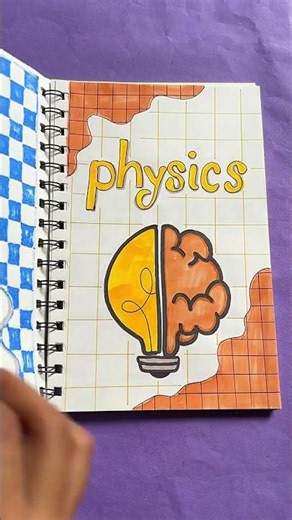 All Subject Front Page Design Ideas 📚✨ #shorts