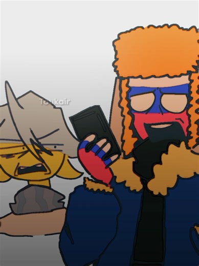 [Awkward...] #countryhumans#alightmotion#russia#ukraina#america | country humans