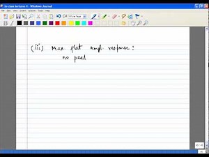 Lecture 34 Wideband Amplifiers 1