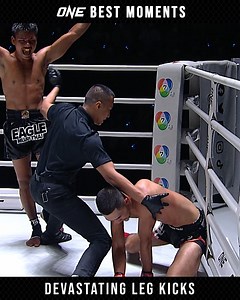 578K views · 6.5K reactions | Devastating Leg Kicks  Check out some of the nastiest low strikes seen in ONE! | ONE Championship | Facebook
