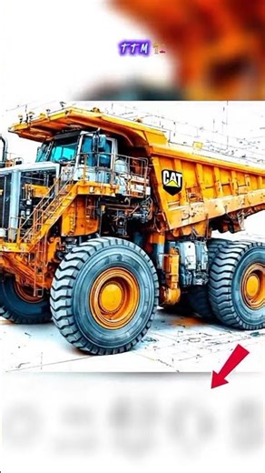 Giant CAT Mining Truck 🚛 | Heavy Equipment Power That Amazes