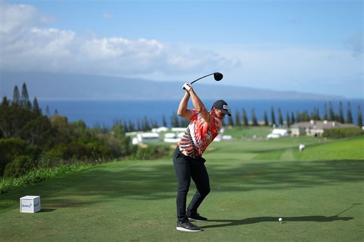 Viktor Hovland's victory bid suffers setback with costly bunker mishap at The Sentry 2024
