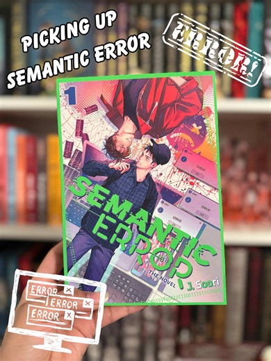 Thank you @Ize Press for an ARC of this book. Full length review on my goodreads & storygraph links above #semanticerror #manhwareccomendation #semanticerrornovel #bl #semanticerrordrama