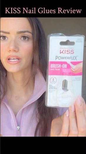 KISS Brush On Glue Unboxing & Review #kissnails